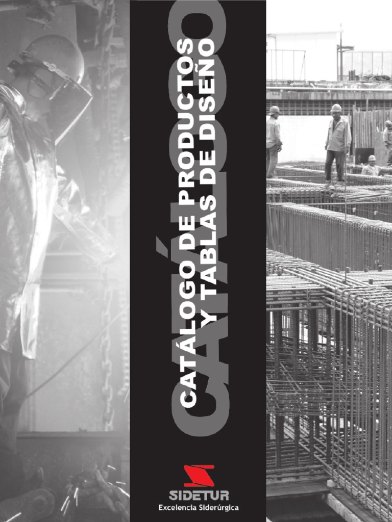 Catalogo Productos SIDETUR | PDF | Acero | Materiales de construcción