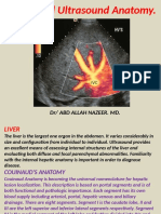 Abdominal Ultrasound Anatomy.: DR/ Abd Allah Nazeer. MD