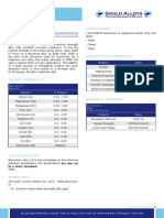 Aluminium Alloy L113 T6 Sheet: Specifications Supplied Forms