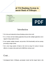 Oracle and T24 Banking System in Development Bank of Ethiopia
