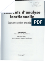 Dunod - Analyse Fonctionnelle I