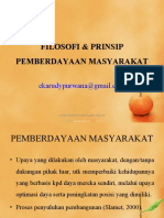 1 Filosofi, Prinsip Pemberdayaan