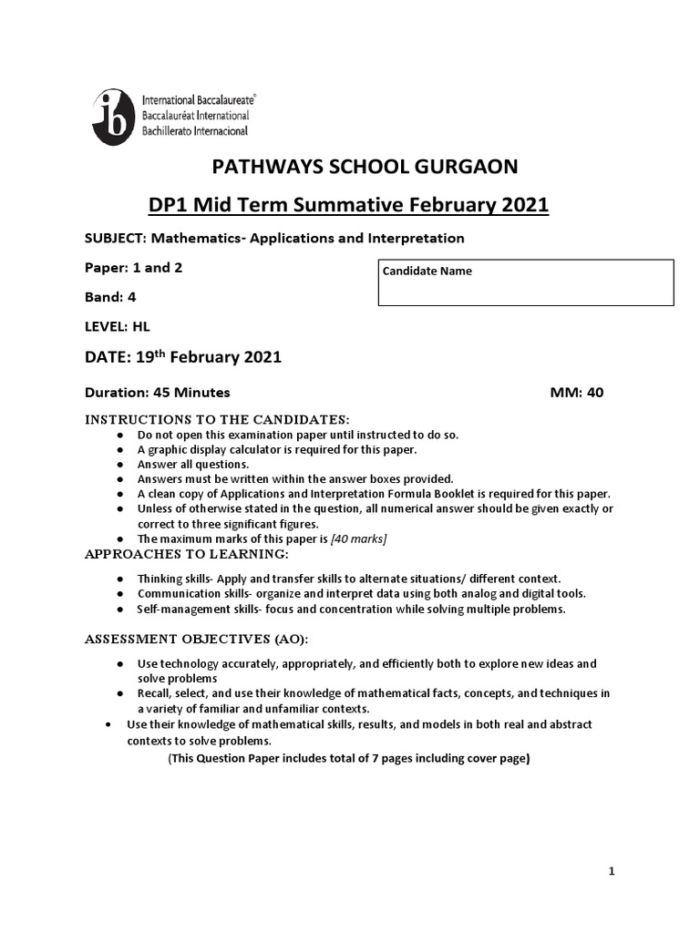 Math P1, P2 SA | PDF | Sine | Mathematics