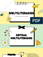 Critical Multiliteracies and Multiple Text