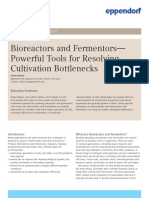 Fermentors Bioreactors White Paper 021 Stirred Tank Bioreactors Bioreactors Fermentors Powerful Tools Resolving Cultivation Bottlenecks