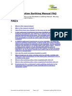 Distribution Earthing Manual FAQ FAQ's