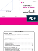 Manual de servicio receptor DVD LG HT502SH/HT502TH