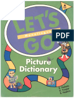 Let's Go Picture Dictionary Monolingual