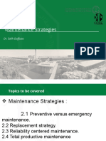 03 Lecture 4 Topic 2 Maintenance Strategies