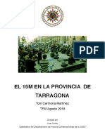 El 15M en La Provincia Tarragona