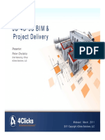 3D-4D-5D BIM & Project Delivery: Presenter