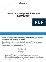 Class 1 Systems of Equations Part 3