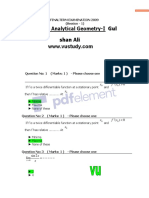 MTH101 Final Term Solved MCQs Shared by Gulshin Ali