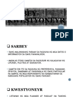 Sarbey Kwestyoneyr