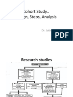 Cohort Study.. Design, Steps, Analysis: Dr. Jatin Chhaya