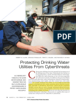 Protecting Drinking Water Utilities From Cyberthreats: Feature Article