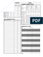 Starfarer Sage Character Sheet