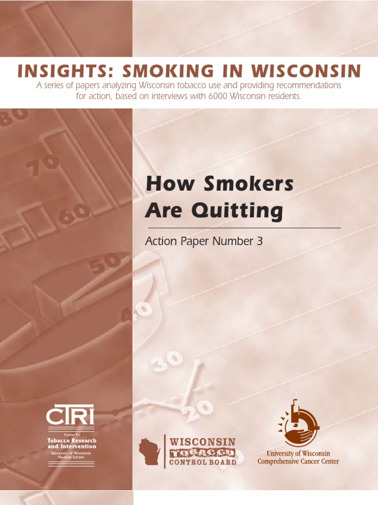 How Smokers Are Quitting Insights Smoking in Wisconsin Download