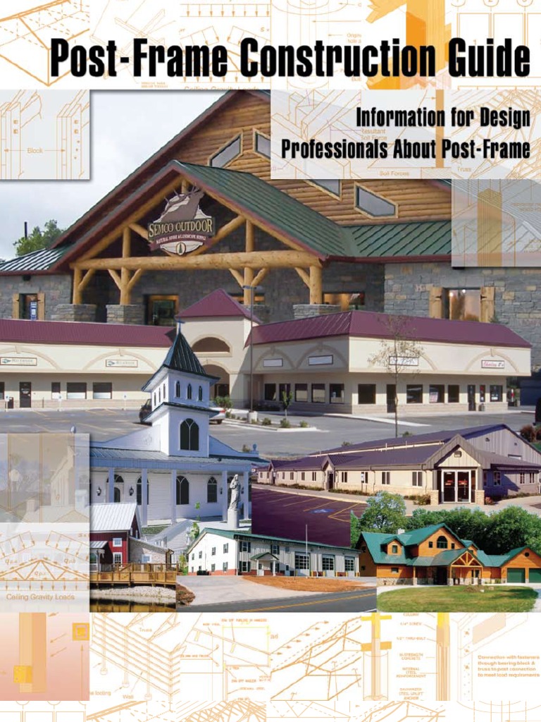 Post-Frame Construction Overview | PDF | Framing (Construction) | Truss