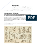 Ancient Mesopotamia: Cradle of Civilization