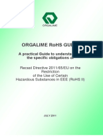 Orgalime RoHS Guide - July 2011