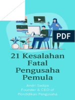 eBook 21 Kesalahan Fatal Pengusaha Pemula