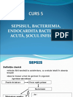 Curs 5 Sepsis, Bacteriemie, Endocardita, Soc Infectios