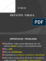Curs 12 Hepatite Virale Acute (A, B, C, D, E)