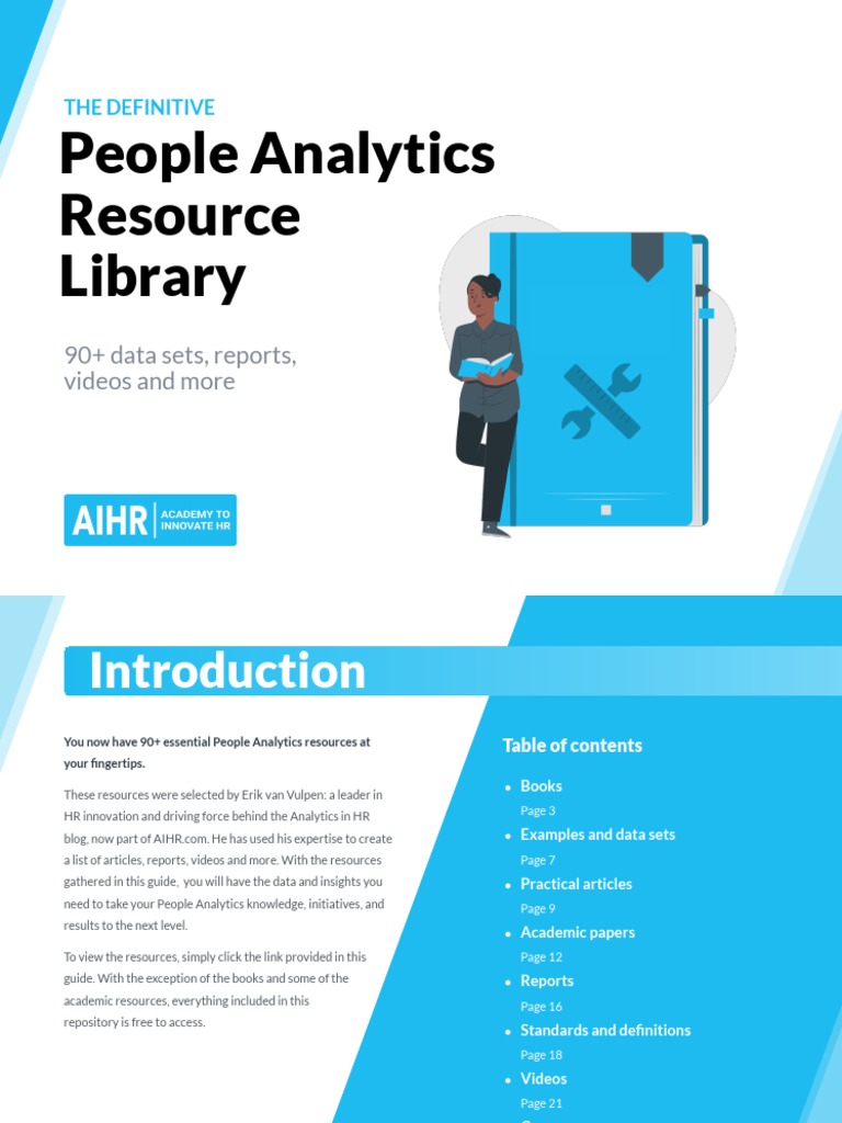 AIHR People Analytics Resource Library | PDF | Analytics | Human ...