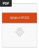 NEP - 2020 by Mohan Maheshwari