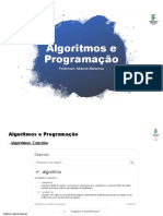 Aula 01 - Algoritmos e Programação (1)