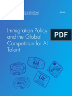 CSET Immigration Policy and the Global Competition for AI Talent 1