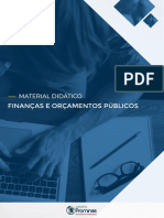 Finanças e Orçamentos Públicos