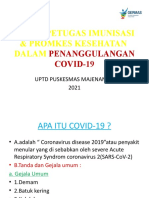 Peran Petugas Imunisasi & Promkes Kesehatan Dalam Penanggulangan