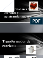 Transformadores de Corriente y Autotrasnformadores