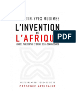 L'invention_de_l'Afrique_Gnose,_philosophie_et_ordre_de_la_connaissance