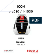 Icon I-1010 / I-1030: User Manual