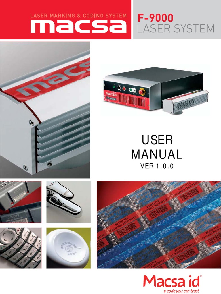 EN F 9000UserManual - V100 | PDF | Laser | Electromagnetic Radiation