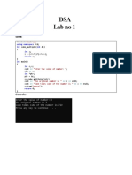 DSA Labno1: Task No 1