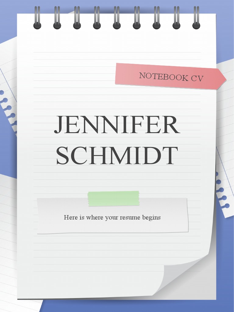 Notebook CV by Slidesgo | PDF | Planets | Jupiter
