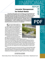 Urban Stormwater Management, Report in Brief