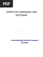 Computer Hardware and Software