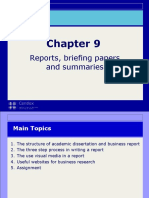 Reports, Briefing Papers and Summaries