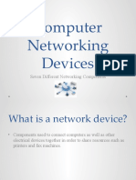 Computer Networking Devices: Seven Different Networking Components