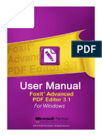 Foxit Advanced PDF Editor