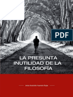 La Presunta Inutilidad de La Filosofia