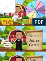Ruleta Con La Vida de Benito Juarez-21 de Marzo