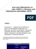 Fármacos Anti-Inflamatorios No Esteroidales (AINES) y Fármacos Anti - Inflamatorios Esteroidales (AIES)