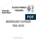 Bromatologia Tema 19 y 20 Huevo