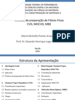 PCM2 2021-1 02 - Filmes Finos - CVD MOCVD MBE - Nicheilly